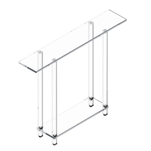 Uimoso acrylic console - acrylic, table
